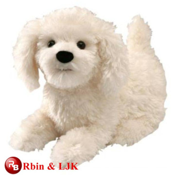 OEM Soft ICTI juguete de peluche de juguete de peluche de la fábrica de perros que parecen reales